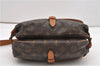 Authentic Louis Vuitton Monogram Saumur 30 Shoulder Cross Bag M42256 LV 0329G