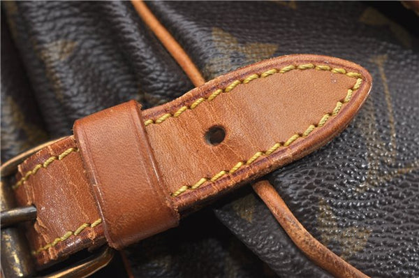 Authentic Louis Vuitton Monogram Saumur 30 Shoulder Cross Bag M42256 LV 0329G