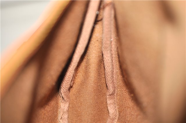 Authentic Louis Vuitton Monogram Saumur 30 Shoulder Cross Bag M42256 LV 0329G