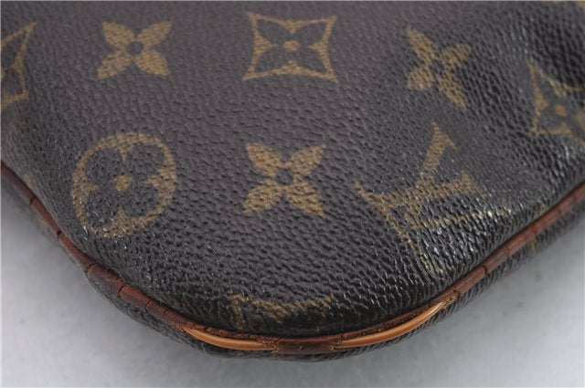 Auth Louis Vuitton Monogram Pochette Bosphore Shoulder Cross Bag M40044 LV 0330D