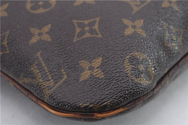 Auth Louis Vuitton Monogram Pochette Bosphore Shoulder Cross Bag M40044 LV 0330D