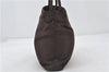 Authentic PRADA Nylon Tessuto Shoulder Hand Bag Purse Brown 0330E