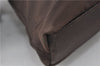 Authentic PRADA Nylon Tessuto Shoulder Hand Bag Purse Brown 0330E