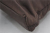 Authentic PRADA Nylon Tessuto Shoulder Hand Bag Purse Brown 0330E
