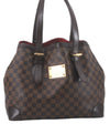 Authentic Louis Vuitton Damier Hampstead MM Shoulder Tote Bag N51204 LV 0332F