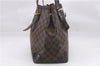 Authentic Louis Vuitton Damier Hampstead MM Shoulder Tote Bag N51204 LV 0332F