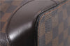 Authentic Louis Vuitton Damier Hampstead MM Shoulder Tote Bag N51204 LV 0332F