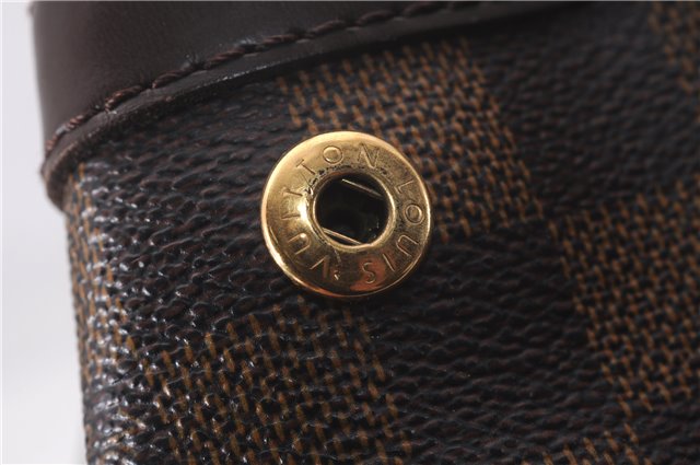 Authentic Louis Vuitton Damier Hampstead MM Shoulder Tote Bag N51204 LV 0332F