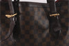 Authentic Louis Vuitton Damier Hampstead MM Shoulder Tote Bag N51204 LV 0332F