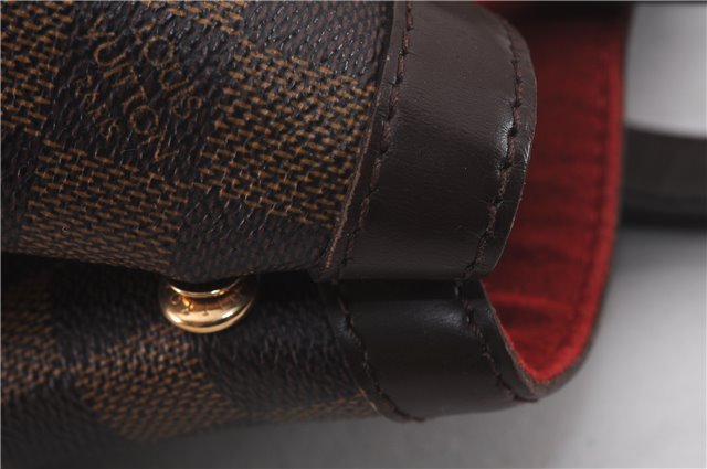 Authentic Louis Vuitton Damier Hampstead MM Shoulder Tote Bag N51204 LV 0332F