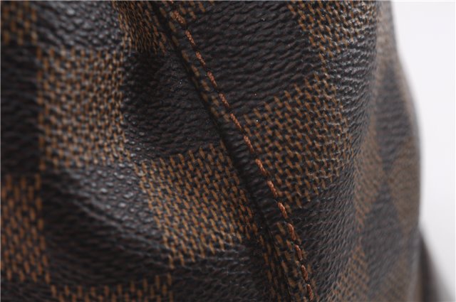 Authentic Louis Vuitton Damier Hampstead MM Shoulder Tote Bag N51204 LV 0332F