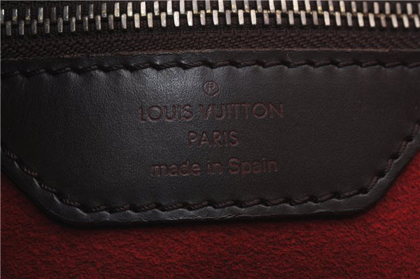 Authentic Louis Vuitton Damier Hampstead MM Shoulder Tote Bag N51204 LV 0332F