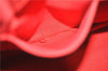 Authentic PRADA Canapa SS Vintage Canvas Shoulder Hand Bag Purse Red 0332G