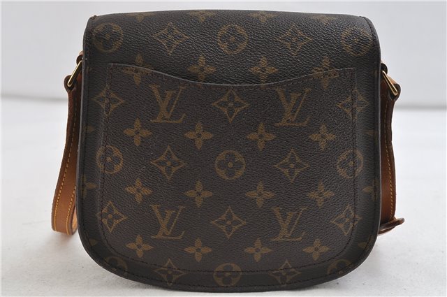 Auth Louis Vuitton Monogram Saint Cloud MM Shoulder Cross Bag M51243 LV 0333D