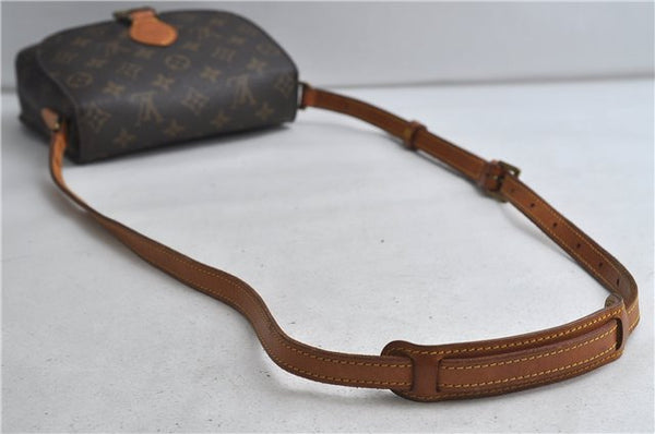 Auth Louis Vuitton Monogram Saint Cloud MM Shoulder Cross Bag M51243 LV 0333D