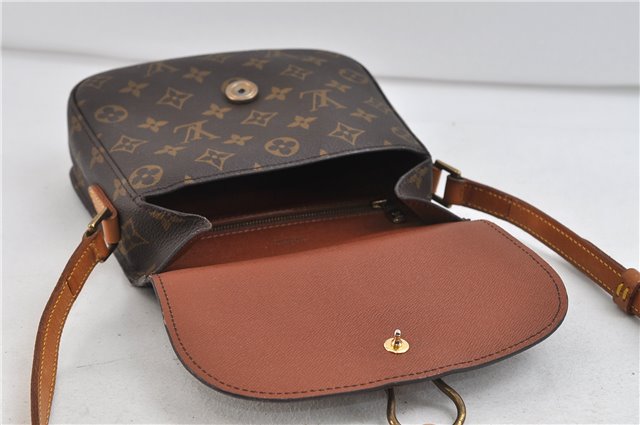 Auth Louis Vuitton Monogram Saint Cloud MM Shoulder Cross Bag M51243 LV 0333D