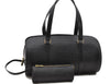 Authentic Louis Vuitton Epi Soufflot Black Hand Bag M52222 LV 0334D