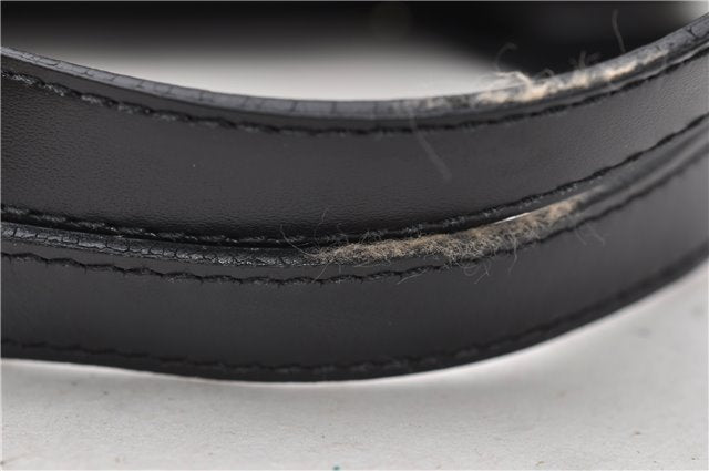 Authentic Louis Vuitton Epi Soufflot Black Hand Bag M52222 LV 0334D