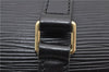 Authentic Louis Vuitton Epi Soufflot Black Hand Bag M52222 LV 0334D