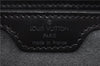 Authentic Louis Vuitton Epi Soufflot Black Hand Bag M52222 LV 0334D