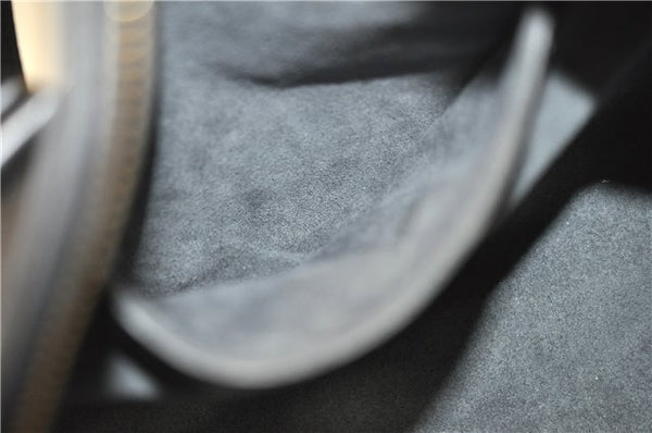 Authentic Louis Vuitton Epi Soufflot Black Hand Bag M52222 LV 0334D