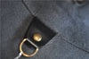 Authentic Louis Vuitton Epi Soufflot Black Hand Bag M52222 LV 0334D