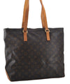 Authentic Louis Vuitton Monogram Cabas Mezzo Shoulder Tote Bag M51151 LV 0334F