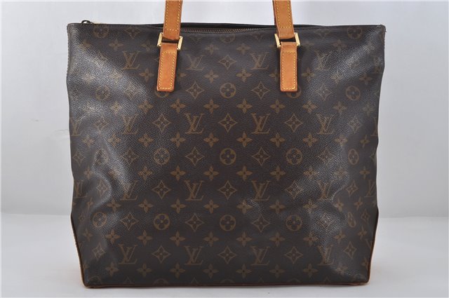 Authentic Louis Vuitton Monogram Cabas Mezzo Shoulder Tote Bag M51151 LV 0334F