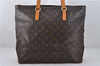 Authentic Louis Vuitton Monogram Cabas Mezzo Shoulder Tote Bag M51151 LV 0334F