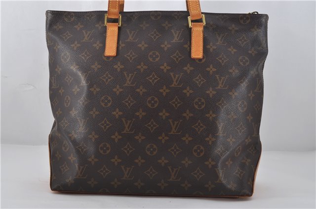 Authentic Louis Vuitton Monogram Cabas Mezzo Shoulder Tote Bag M51151 LV 0334F