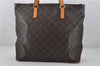 Authentic Louis Vuitton Monogram Cabas Mezzo Shoulder Tote Bag M51151 LV 0334F