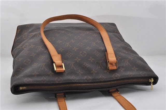 Authentic Louis Vuitton Monogram Cabas Mezzo Shoulder Tote Bag M51151 LV 0334F