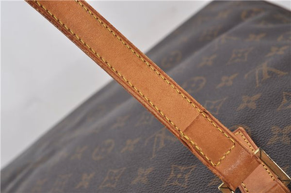 Authentic Louis Vuitton Monogram Cabas Mezzo Shoulder Tote Bag M51151 LV 0334F