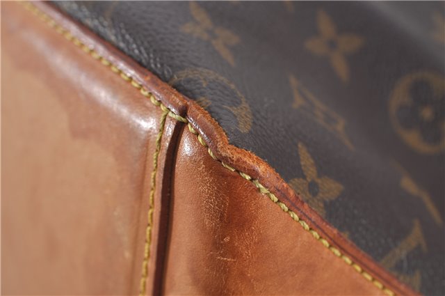 Authentic Louis Vuitton Monogram Cabas Mezzo Shoulder Tote Bag M51151 LV 0334F