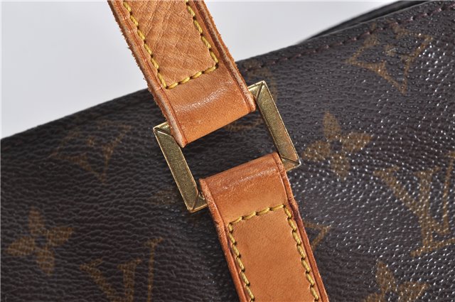 Authentic Louis Vuitton Monogram Cabas Mezzo Shoulder Tote Bag M51151 LV 0334F