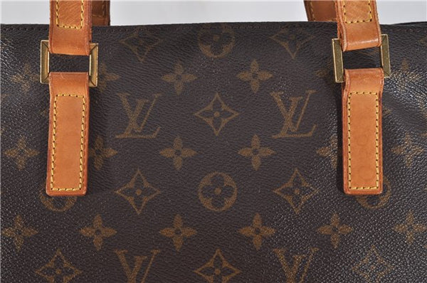Authentic Louis Vuitton Monogram Cabas Mezzo Shoulder Tote Bag M51151 LV 0334F