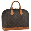 Authentic Louis Vuitton Monogram Alma Hand Bag Purse M51130 LV 0335F