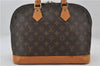 Authentic Louis Vuitton Monogram Alma Hand Bag Purse M51130 LV 0335F