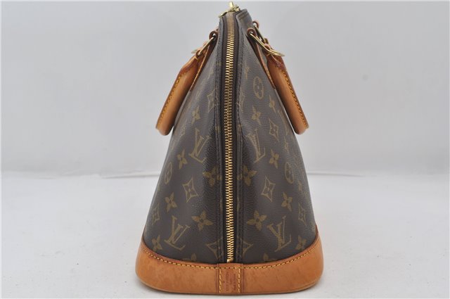 Authentic Louis Vuitton Monogram Alma Hand Bag Purse M51130 LV 0335F