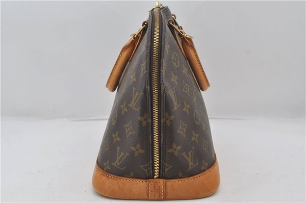 Authentic Louis Vuitton Monogram Alma Hand Bag Purse M51130 LV 0335F