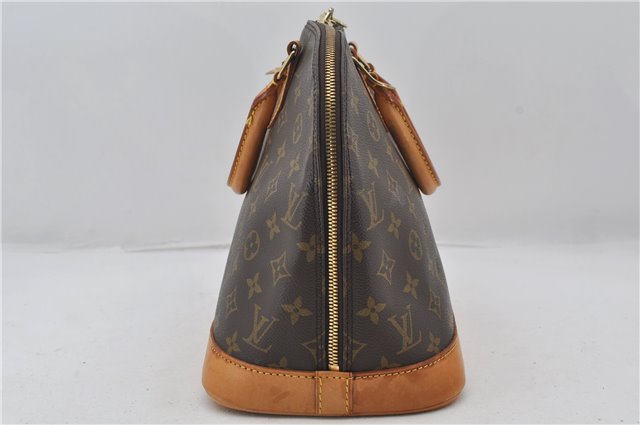 Authentic Louis Vuitton Monogram Alma Hand Bag Purse M51130 LV 0335F