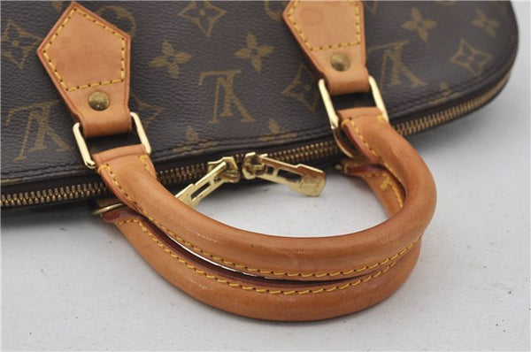 Authentic Louis Vuitton Monogram Alma Hand Bag Purse M51130 LV 0335F