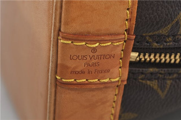 Authentic Louis Vuitton Monogram Alma Hand Bag Purse M51130 LV 0335F