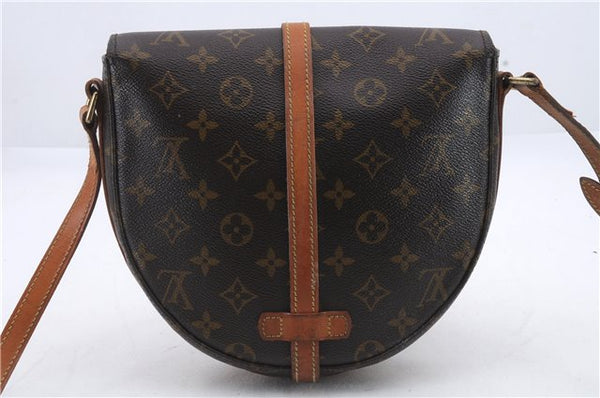 Auth Louis Vuitton Monogram Chantilly MM Shoulder Cross Body Bag M51233 LV 0336D