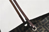 Authentic FENDI Zucca Vintage Shoulder Hand Tote Bag Nylon Leather Brown 0336G