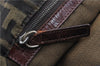 Authentic FENDI Zucca Vintage Shoulder Hand Tote Bag Nylon Leather Brown 0336G