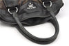 Authentic PRADA Nylon Tessuto Leather Studs 2Way Shoulder Tote Bag Green 0337G
