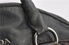 Authentic PRADA Nylon Tessuto Leather Studs 2Way Shoulder Tote Bag Green 0337G