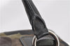 Authentic PRADA Nylon Tessuto Leather Studs 2Way Shoulder Tote Bag Green 0337G