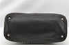 Authentic PRADA Nylon Tessuto Leather Studs 2Way Shoulder Tote Bag Green 0337G